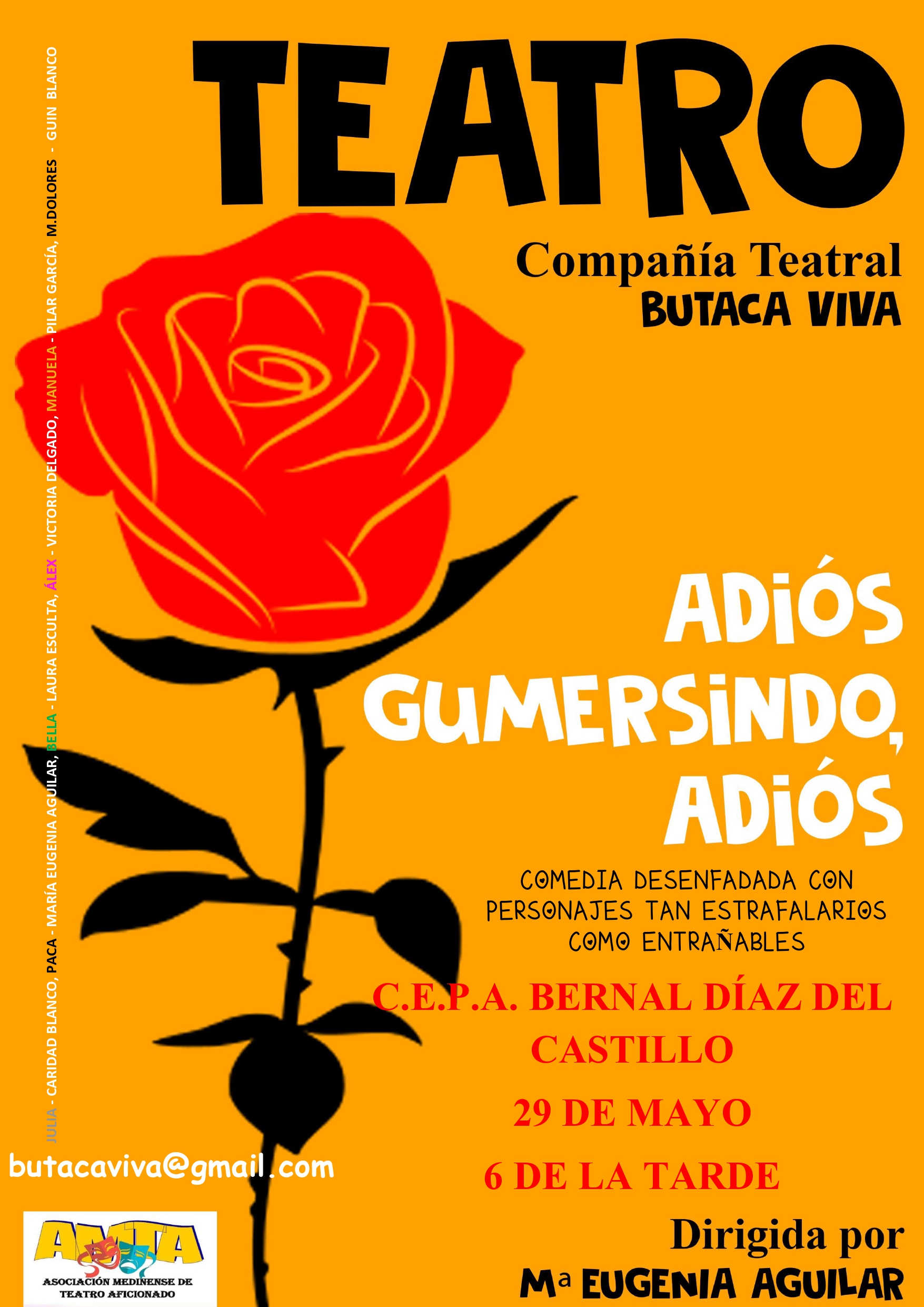 Cartel gumer cepa reparto